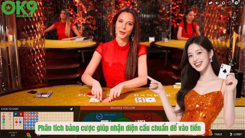 Phân tích bảng cược giúp nhận diện cầu chuẩn để vào tiền